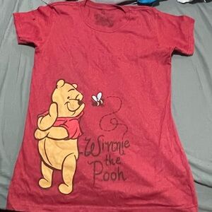 Disney Red Winnie the Pooh Shirt